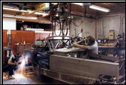 A Series III steel body is welded to the chassis.